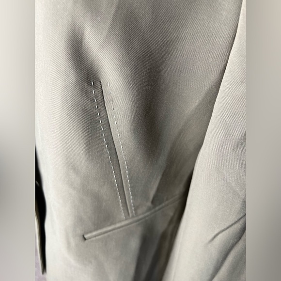 Anne Klein Suit Blazer Light Beige Women's Size 12P Three Button Career Wear Jac - Picture 6 of 13